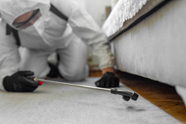 Professional Cockroach Control technician working in Marshall, MI